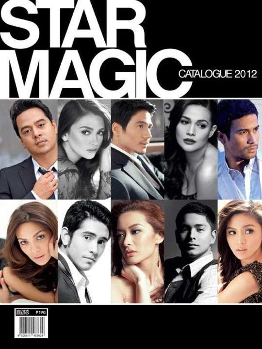 Star Magic Catalog 2012 The 10 Stars on the Cover Starmometer
