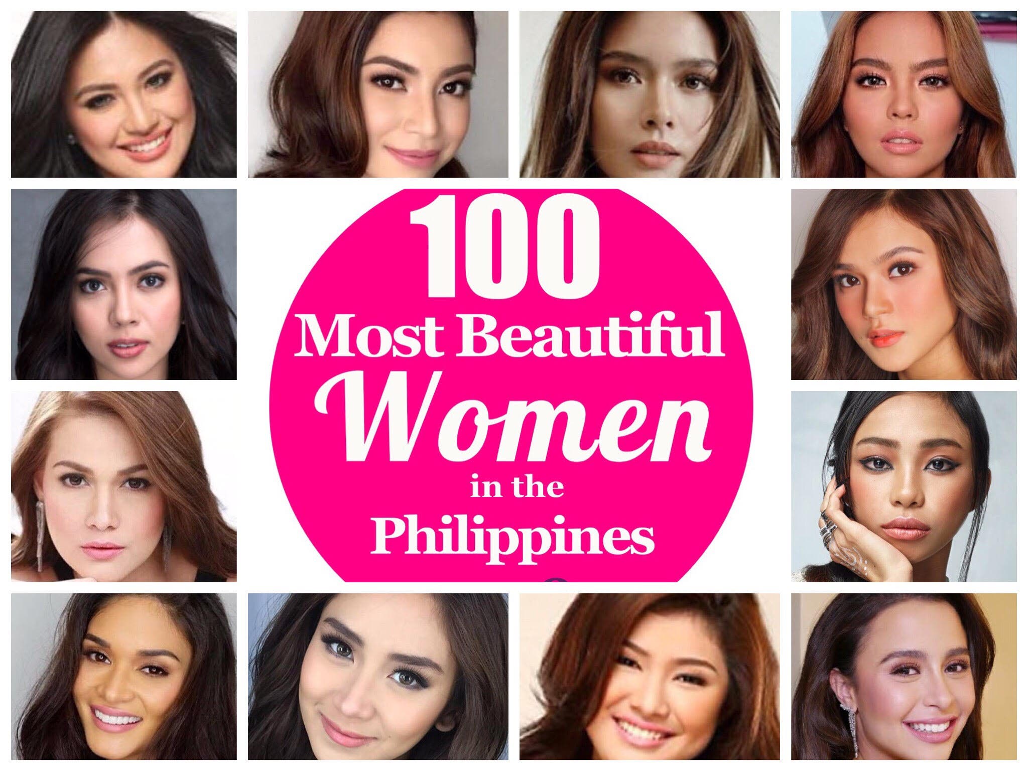 Top 10 Most Beautiful Celebrities In The Philippines Filipina Faces Most Celebrity