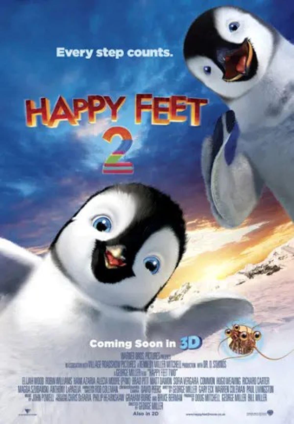 Big Reveal: 'Happy Feet 2' Poster, Banners | Starmometer