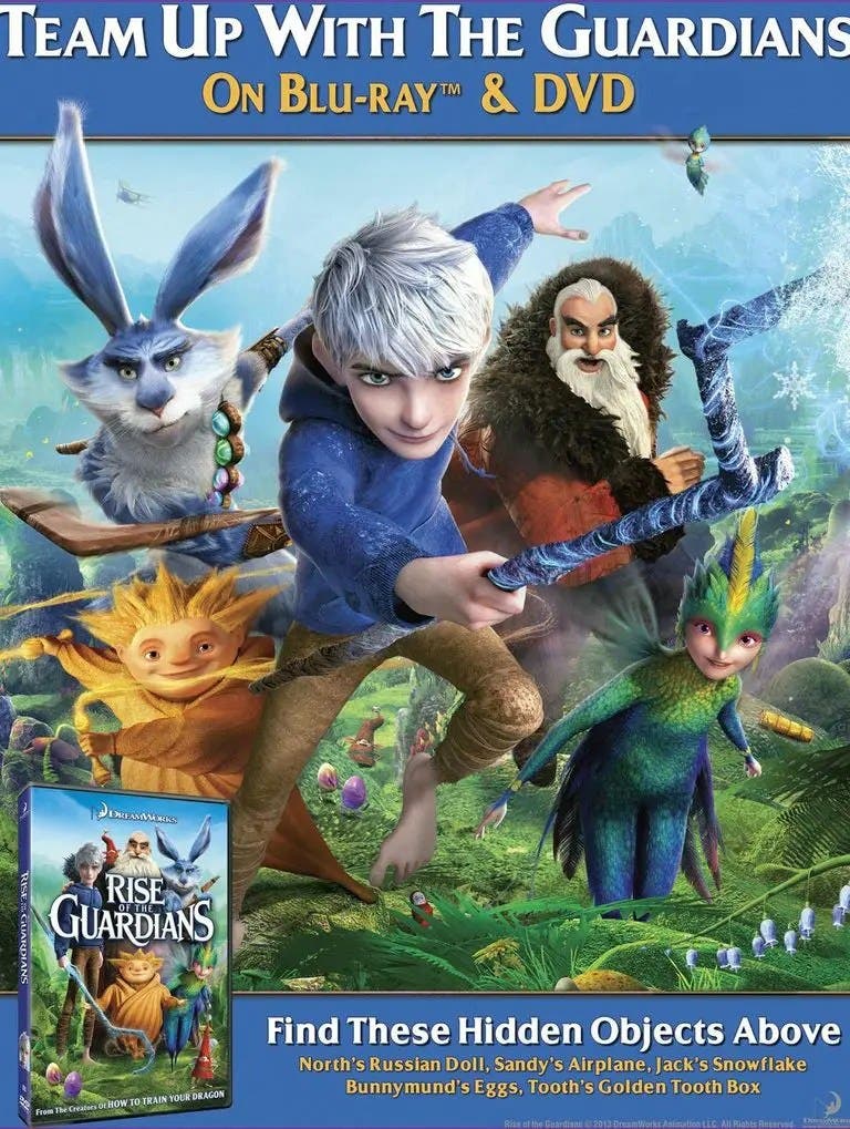 輸入盤】Dreamworks Animated Rise of the Guardians [New DVD