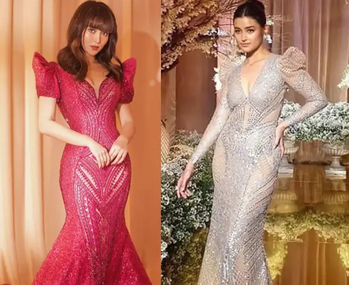LIZA SOBERANO INSPIRED GOWN, Women's Fashion, Dresses & Sets, Evening  dresses & gowns on Carousell