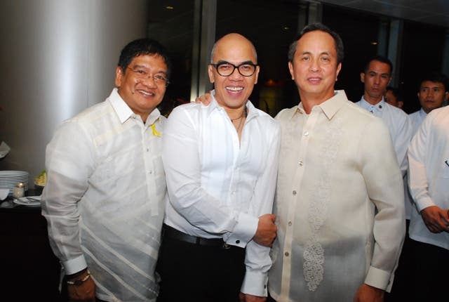 ABS-CBN Corporate Communications Head Bong Osorio, Boy Abunda, and ABS ...