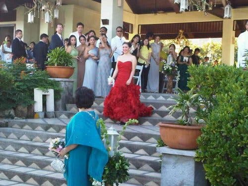 lea salonga wedding bridesmaid