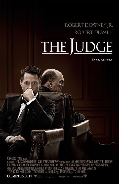  The Judge Starring Robert Downey Jr Movie Poster and 