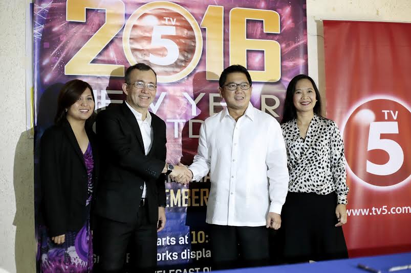 TV5 and Quezon City Team Up for Biggest New Year Countdown to 2016 ⋆