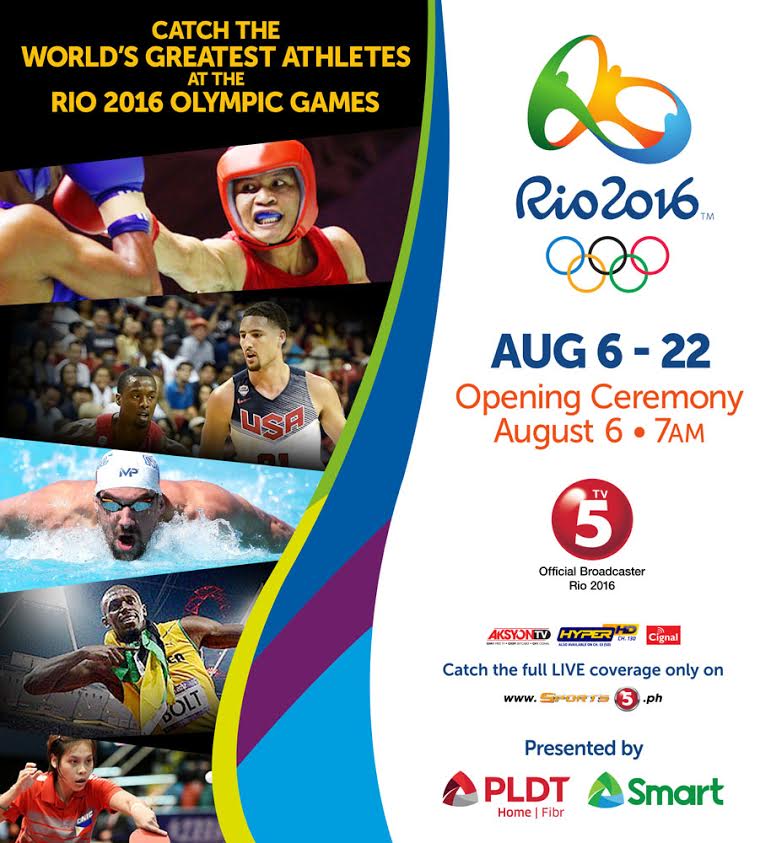 Rio Olympic Games Live Coverage Begins August 6 on TV5 Starmometer