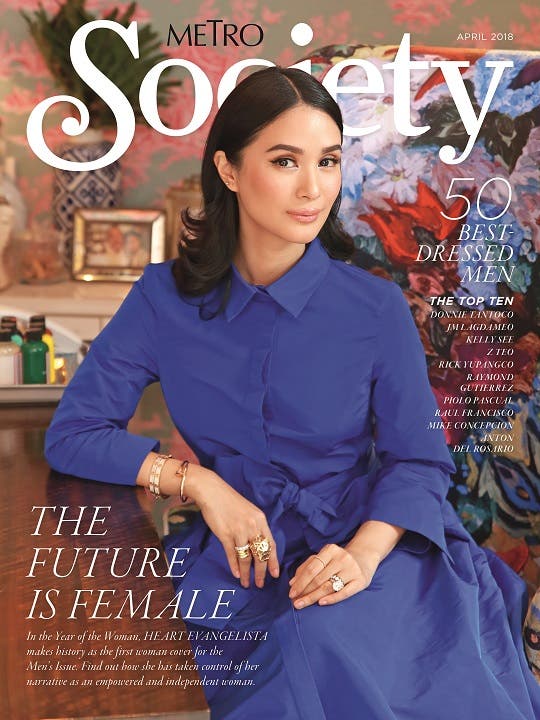 Heart Evangelista, First Woman to Grace the Cover of Metro Society's Men's  Issue | Starmometer