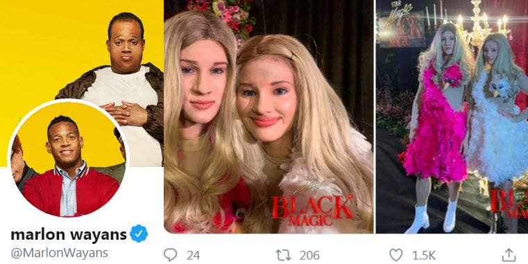 Marlon Wayans gives nod to LizQuen's 'White Chicks' viral