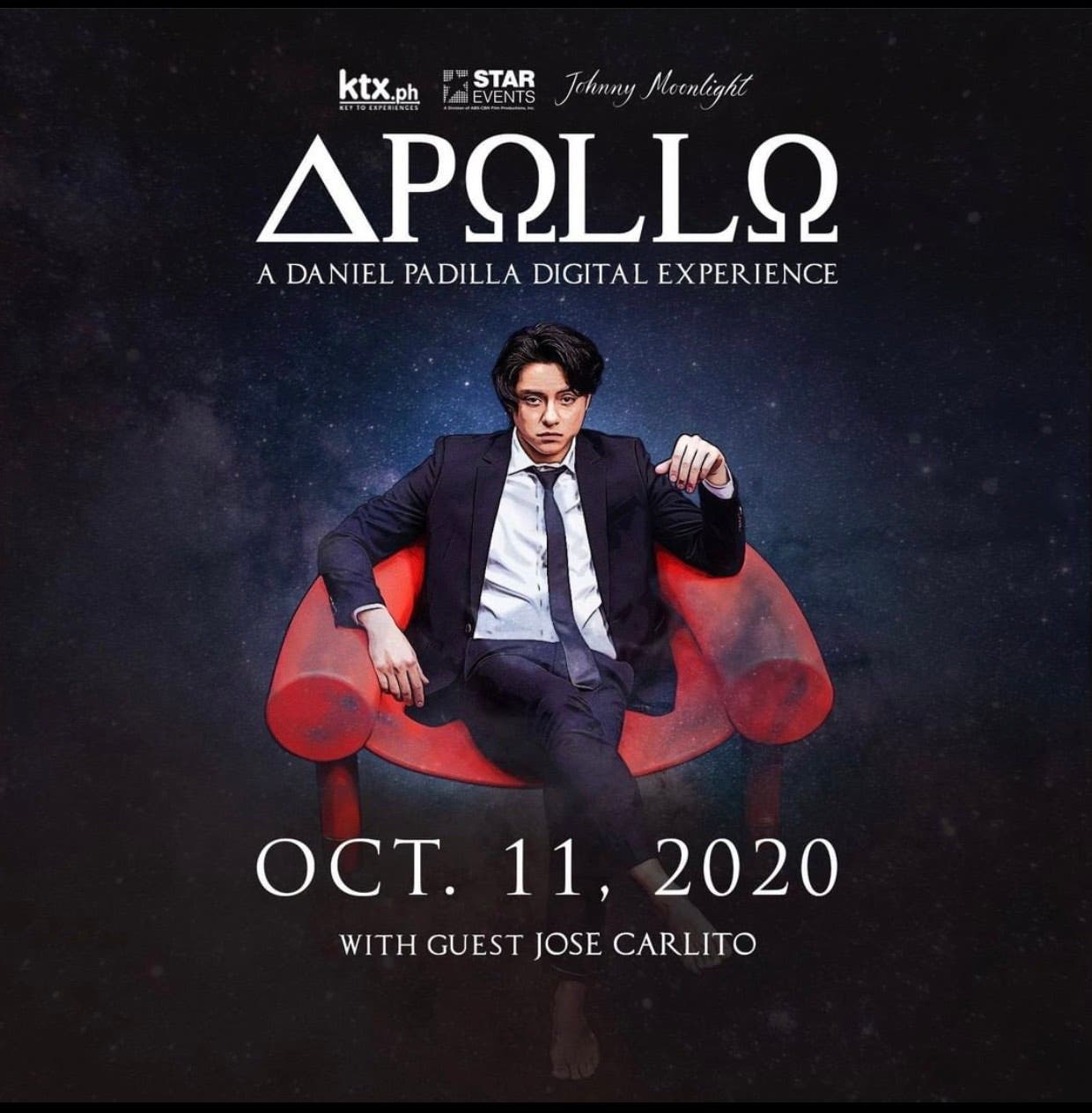 Daniel Padilla’s Digital Concert ‘Apollo’ Landing on Oct 11 Starmometer