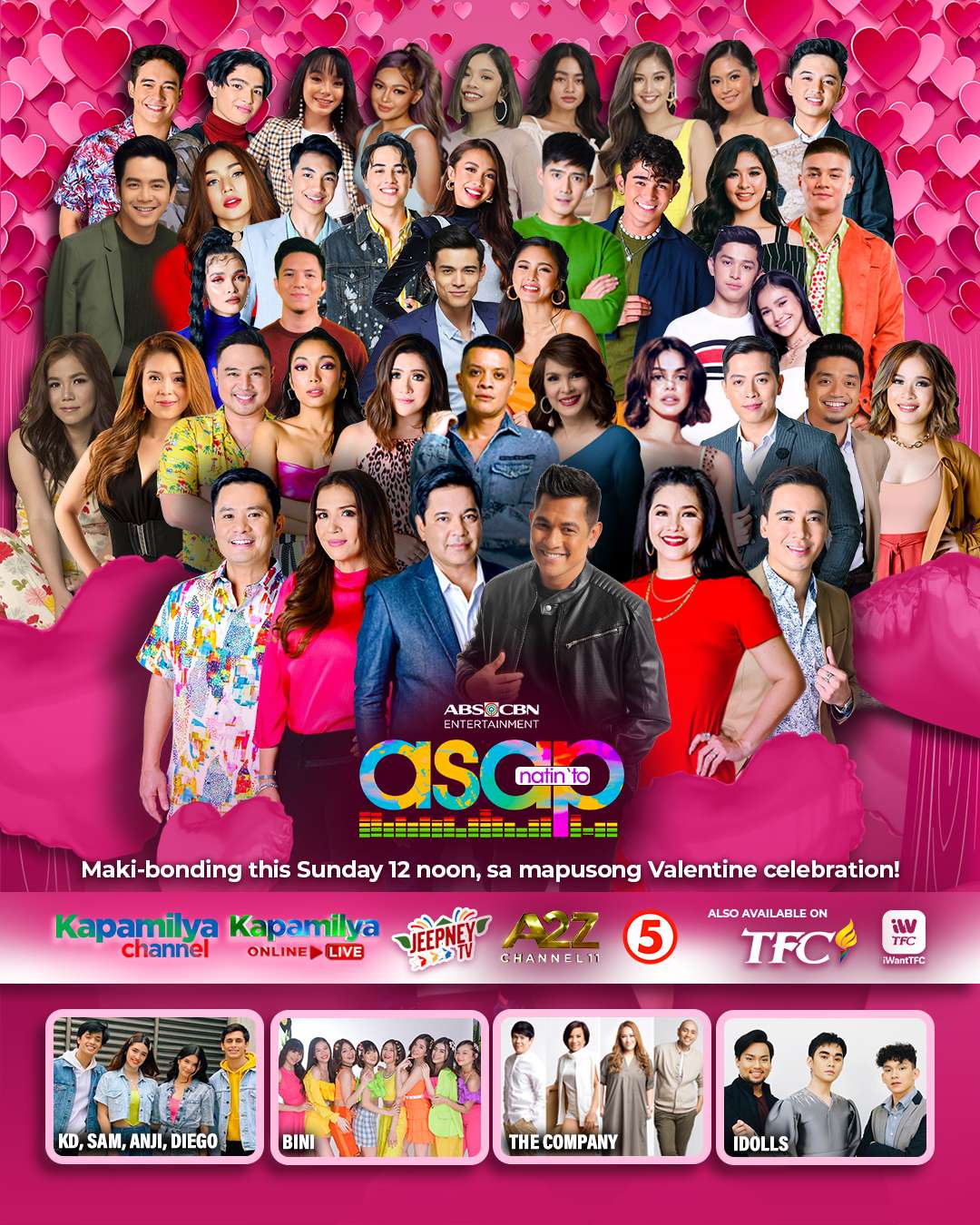 ‘ASAP Natin ‘To’ Celebrates Valentine’s Day with WorldClass Acts