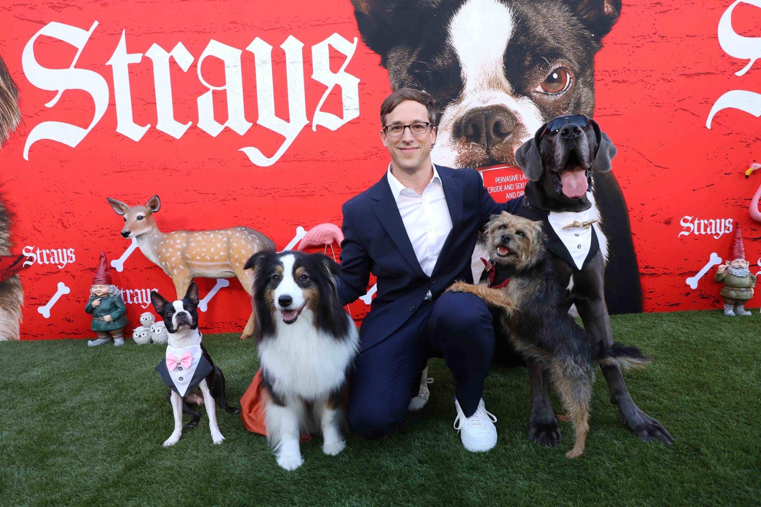 Not-For-Kids ‘Strays’ Dog Movie Subverts Genre with a
Powerehouse Comedic Voice Cast