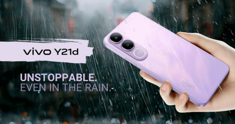 Vivo Y21d: Toughest Smartphone for Rainy Days