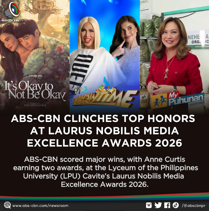 ABS-CBN Clinches Top Honors at Laurus Nobilis Media Excellence Awards 2026