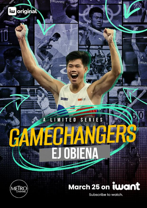 iWant Spotlights Filipino Pride in New Limited Series, ‘GAMECHANGERS’ Features Ej Obiena in Pilot Episode