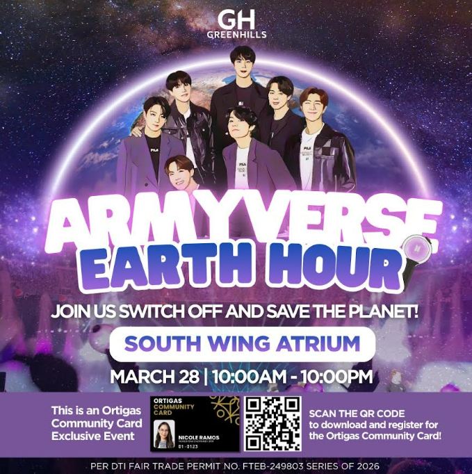 GH Mall and Estancia Bring BTS Comeback and Huntrix Energy Together for Earth Hour