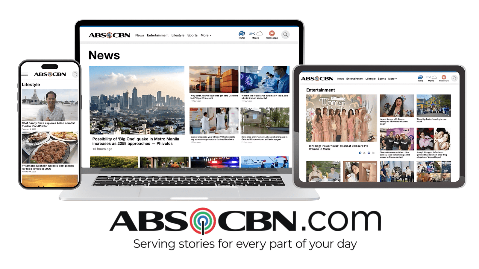 ABS-CBN.com Expands Digital Reach as One-Stop Destination for News and Infotainment
