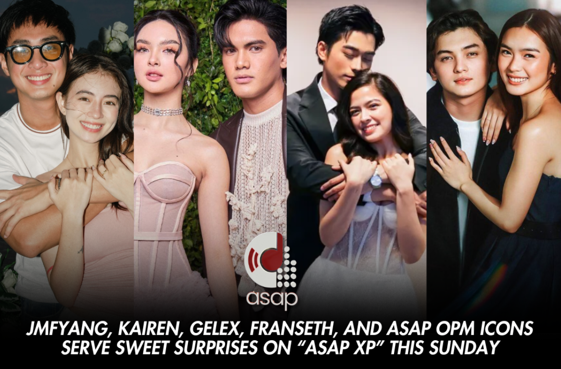 JMFyang, Kairen, GeLex, FranSeth, and ASAP OPM Icons Serve Sweet Surprises on ‘ASAP XP’ this Sunday