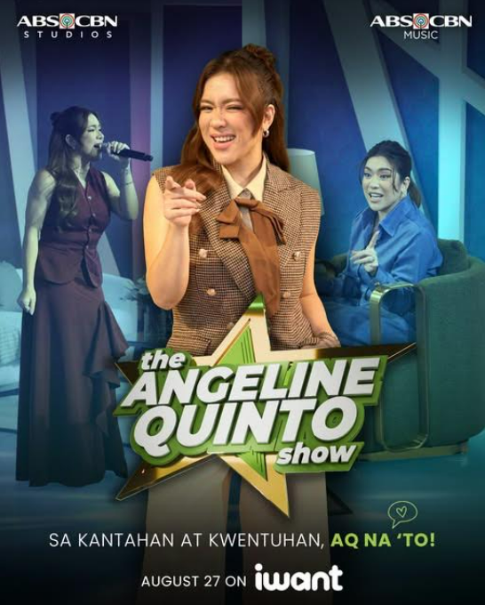 Angeline Quinto Hosts New Talk Show ‘The Angeline Quinto Show’ on iWant Premiering August 27