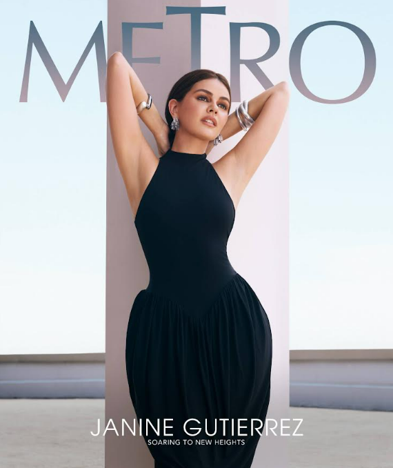 Janine Reaches Greater Heights in Latest Metro Cover