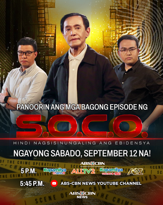 Gus Abelgas Brings More Gripping Crime Stories in New Episodes of ‘SOCO’ on  Free TV