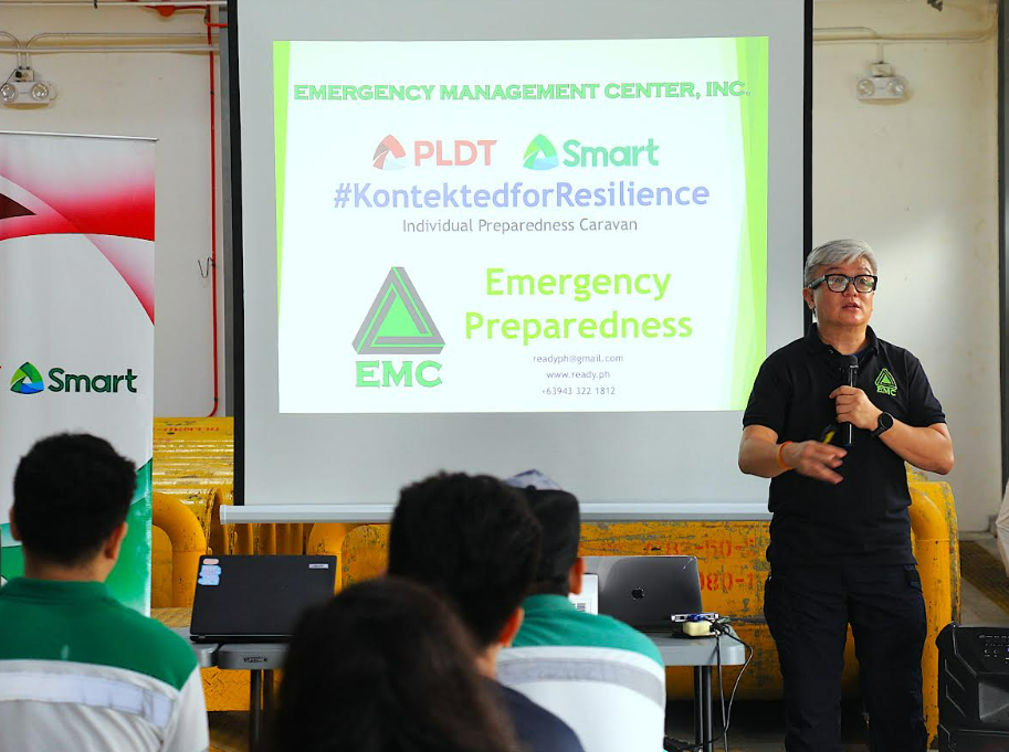 PLDT and Smart Extend Disaster Resilience Training to Manufacturing Partner Green Cross Inc.