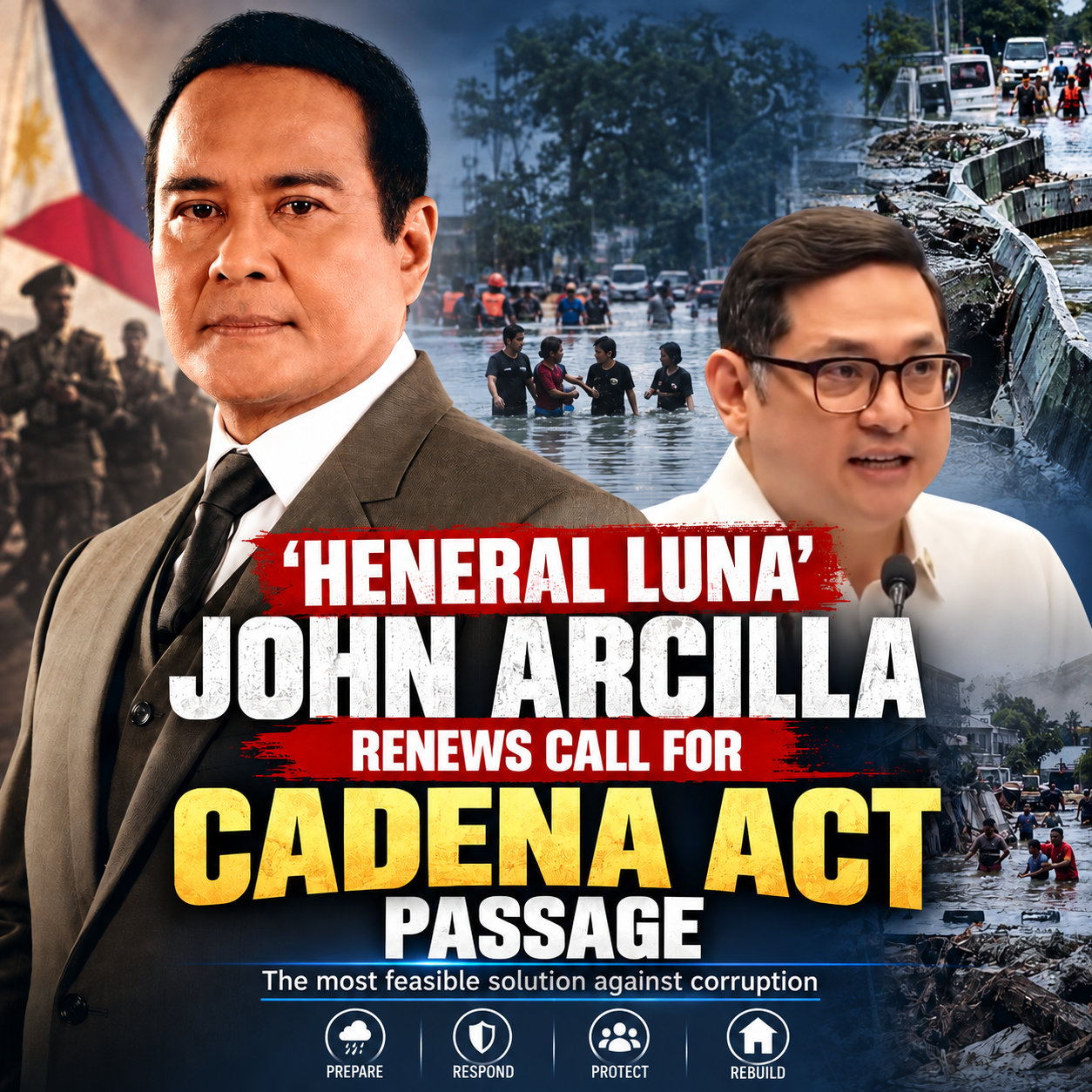 ‘Heneral Luna’ John Arcilla Renews Call for CADENA Act Passage