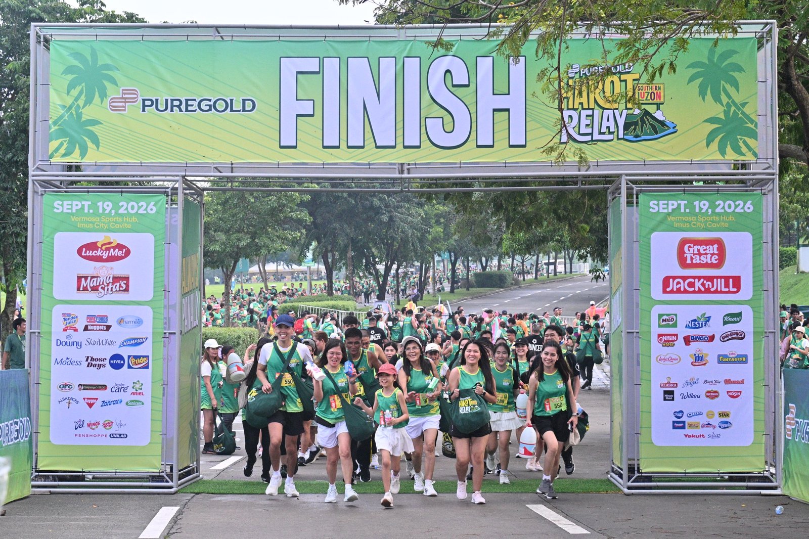 Puregold Hakot Relay Takes Cavite by Storm:  4,000+ Runners, 8K Challenge, and More!